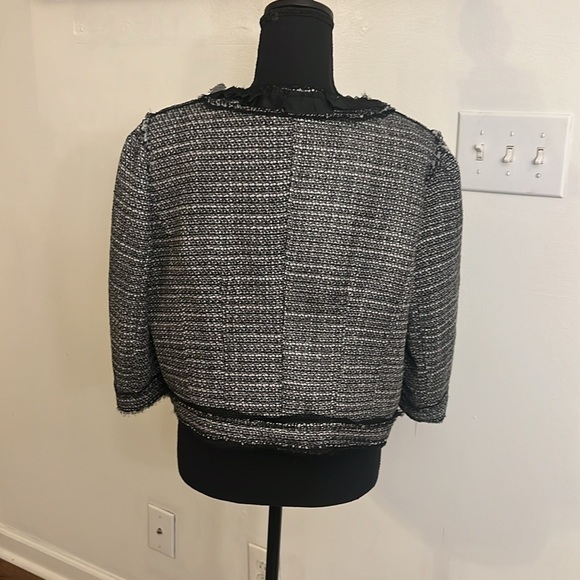 Apostrophe Plus Size Elegant Cotton Blend Blazer, Sz. 16P. - Picture 7 of 13